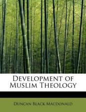 Development Of Muslim Theology