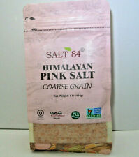 Salt 84 Himalayan Pink Salt Coarse Grain Wt 1lb  (454g)