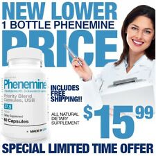 1 Phenemine 37.5 P  Lose Quick Strong Best Fast Rapid Weight Loss That Work