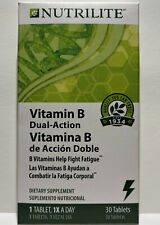 Nutrilite Vitamin B Dual-Action, Help Fight Fatigue- 30 Tablets, Exp: 03/2022!