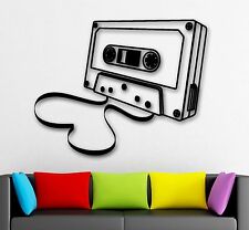 Wall Stickers Vinyl Decal Musicassette Musiс Retro Vintage Decor (ig1777)