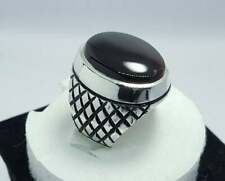 925 Sterling Silver Ring Snake Skin Design ring Mens Sterling Silver Stone Rings