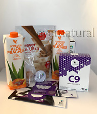 Clean 9 Forever Living w/Aloe Peaches Detox Program - Chocolate KOSHER/HALAL