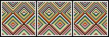 99 Names of Allah, Asmaul Husna,Islamic Home decor, Set of 3 Pictures 20"x20"_4